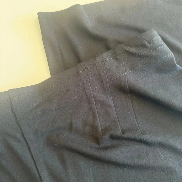 J Jill- Wearever- Stretch- Black- Elastic Waist-Split Hem- Comfy- Casual- M - Picture 5 of 12
